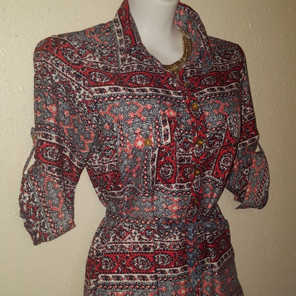 Patterned Dress - Picture 7 of 8